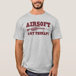 Camiseta Airsoft Is My Therapy