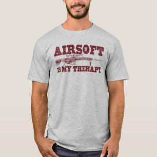 Camiseta Airsoft Is My Therapy