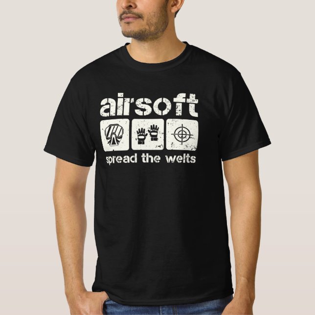 Camiseta Airsoft Spread The Welts  (Frente)