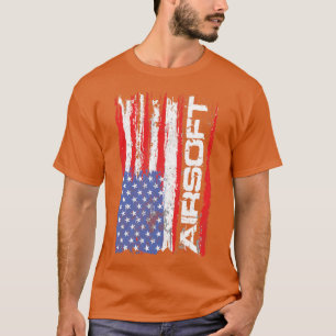 Camiseta Airsoft USA Flag