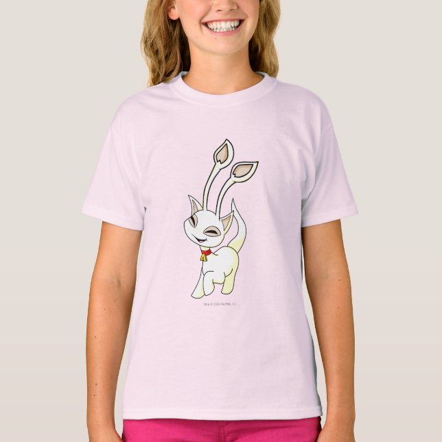 Camiseta Aisha White (Frente)