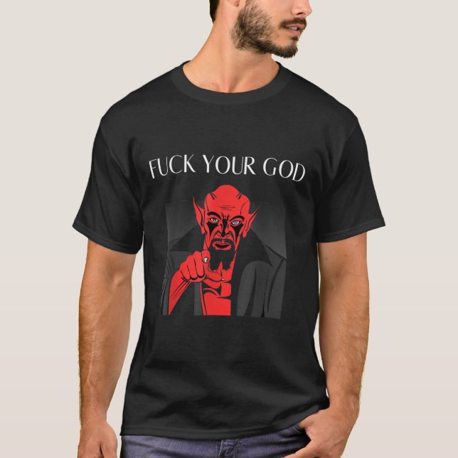 Camiseta Aist Goat Satã Baphomet GIft (Frente)