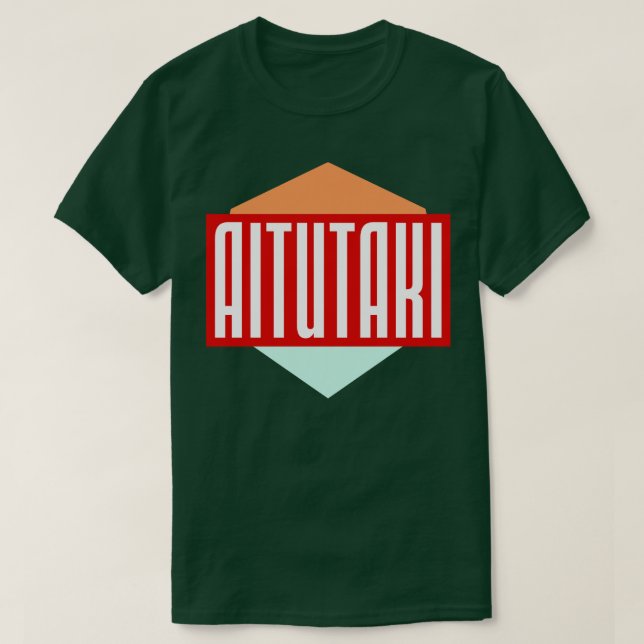 Camiseta Aitutaki (Frente do Design)