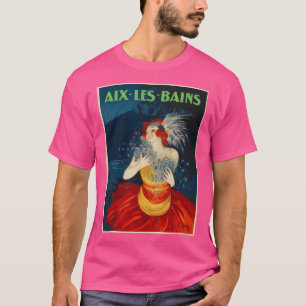 Camiseta Aix Les Bains Thermal Spa Town Lake Bourget Savoie