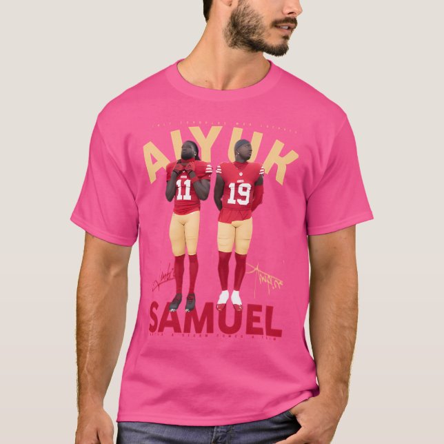 Camiseta Aiyuk E Samuel. (Frente)