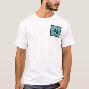 Camiseta Aj - Ajax Símbolo da Tabela Periódica Química Greg