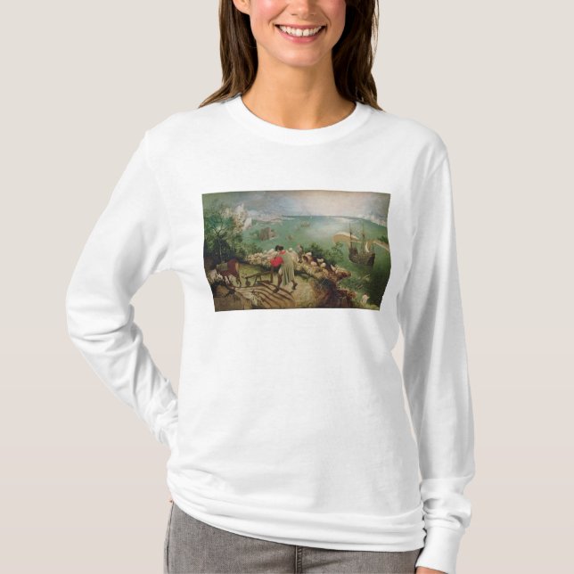 Camiseta Ajardine com a queda de Ícaro, c.1555 (Frente)