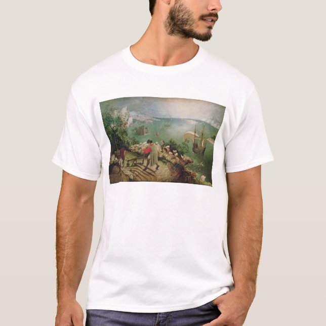 Camiseta Ajardine com a queda de Ícaro, c.1555 (Frente)