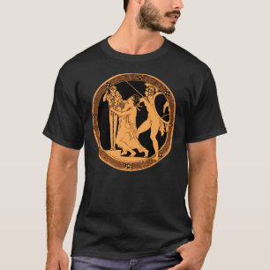 Camiseta Ajax e Cassandra - T-Shirt clássico de cerâmica gr