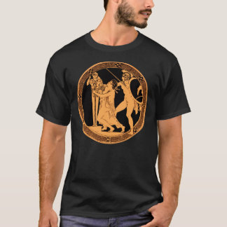 Camiseta Ajax e Cassandra - T-Shirt clássico de cerâmica gr