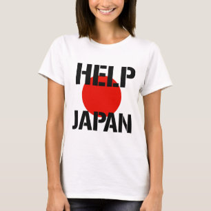 Camiseta Ajuda Japão -