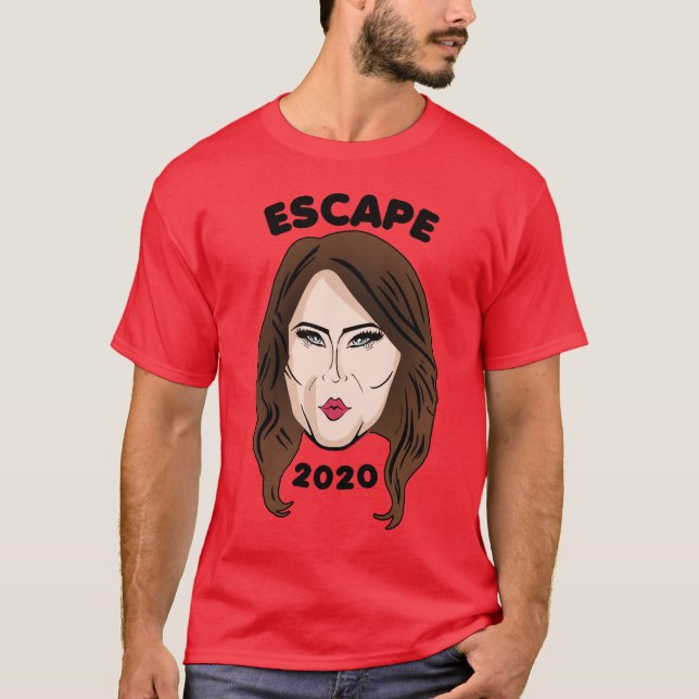 CAMISETA AJUDA MELÂNIA A ESCAPAR 2020 (Frente)
