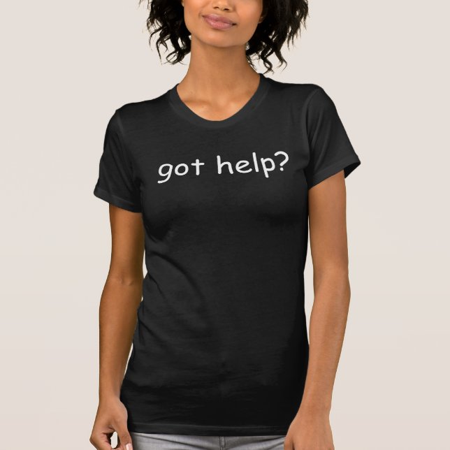 Camiseta ajuda obtida? (Frente)