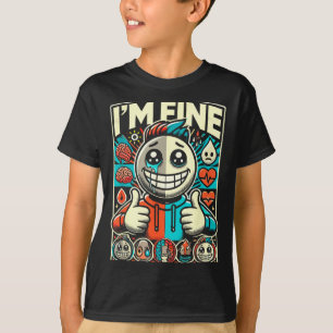 Camiseta Ajuda Ótima Depressão Ansiedade Saúde Mental