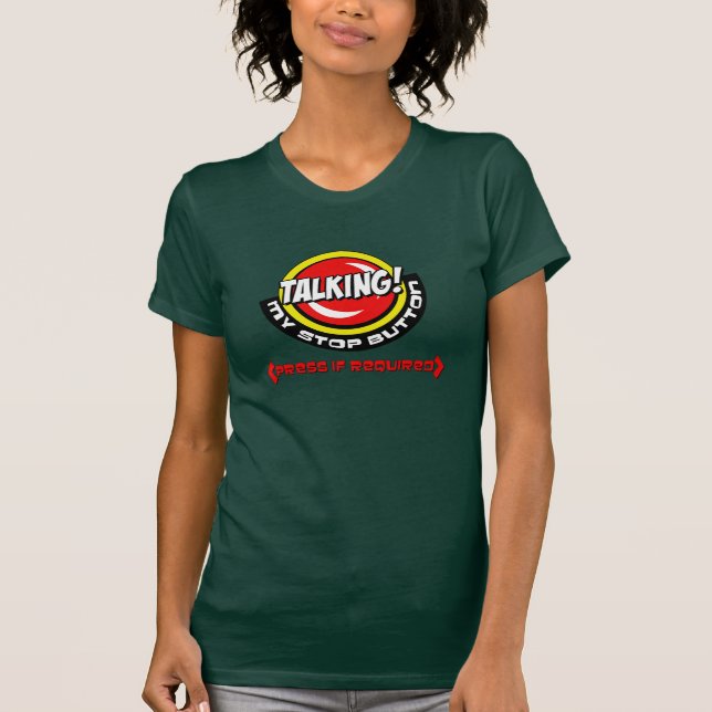 Camiseta ajuda… que eu estou falando e eu não posso fechar (Frente)