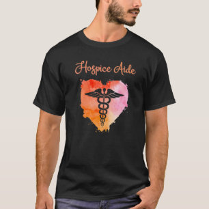Camiseta Ajudante de Hospice Enfermeiras Formatura de Enfe