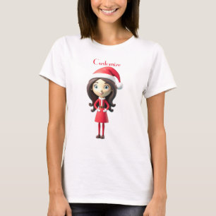Camiseta Ajudante Feliz do Papai Noel Thunder_Cove