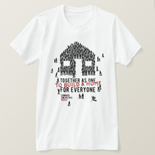 Camiseta Ajudar pessoas sem abrigo
