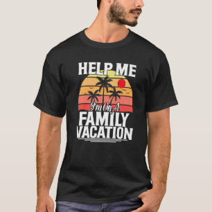 Camiseta Ajude-me a fazer férias em família