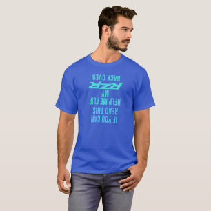 Camiseta Ajude-me a lançar para trás meu RZR sobre