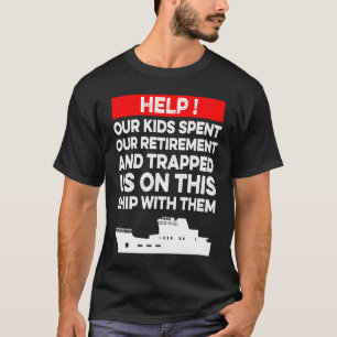 Camiseta Ajude-me a ser apanhado nesta família de naves