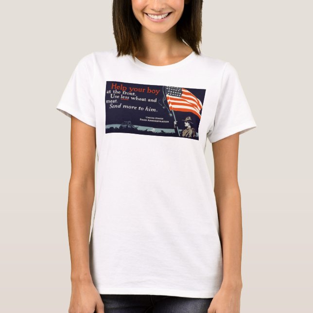 Camiseta Ajude seu menino (Frente)