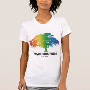 Camiseta Ajustado Cedar Park Pride Slim