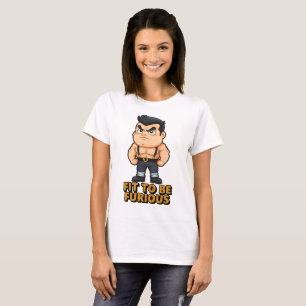 Camiseta Ajustado de ser Furioso