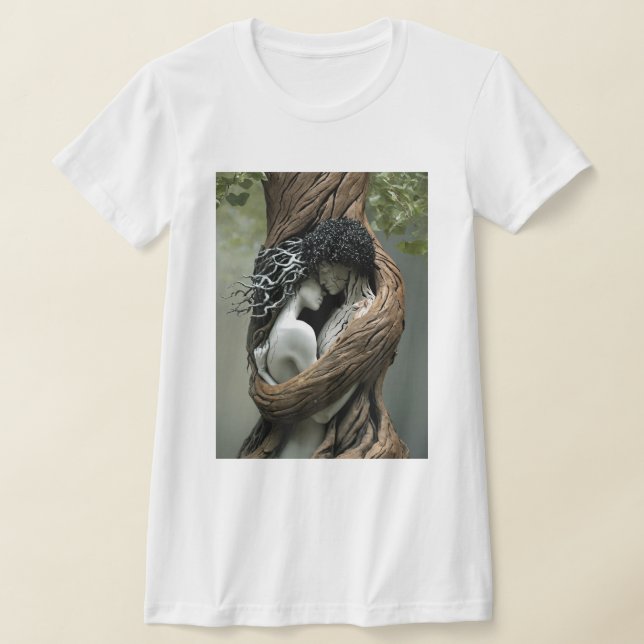 Camiseta Ajustado fina, Canvas, de uso feminino (Postura )