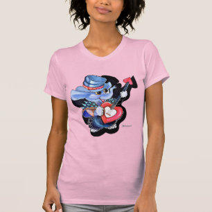 Camiseta Ajustado fina de guitarra metabólica par