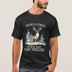 Camiseta Ajustado Ness Season Engraçado Deer no meu gelador
