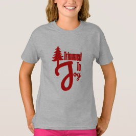 Camiseta Ajustado para a Alegria
