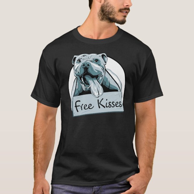 Camiseta Ajustado Relaxado De Brisos Sem Boca-Boca (Frente)