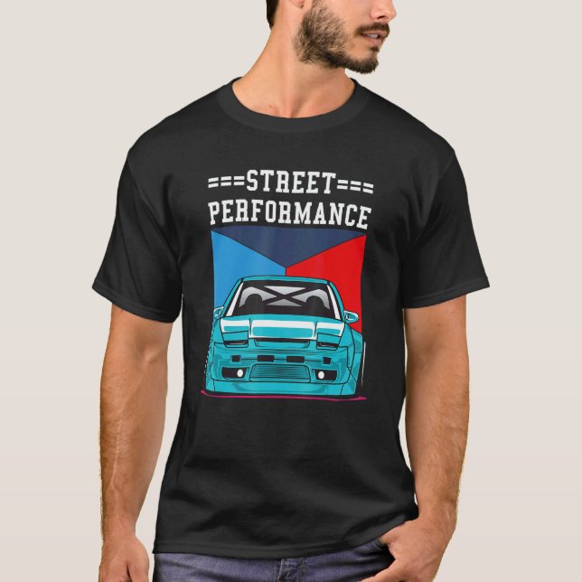 Camiseta Ajuste Automático do Desempenho da Rua (Frente)
