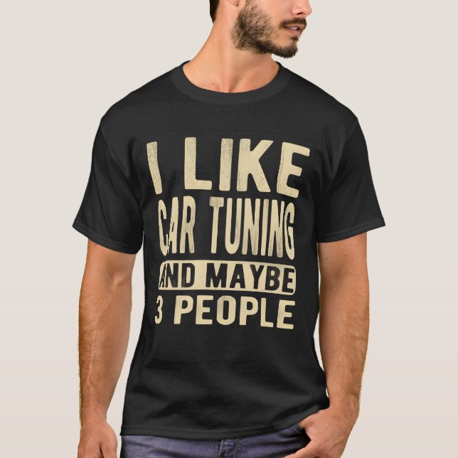 Camiseta Ajuste de carro Dizendo amigo (Frente)