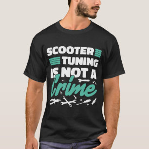Camiseta Ajuste de patinete não é crime