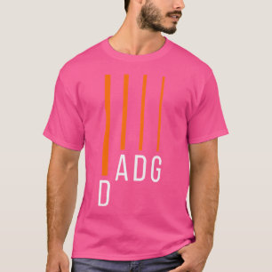 Camiseta Ajuste Drop-D 4 String Dadg - Bass Player