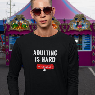 Camiseta Ajuste é Duro - Cancelar assinatura Cotação pers