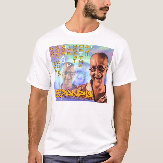 Camiseta Ajuste os controles JOHN! (Frente)