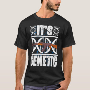 Camiseta Ak47 Arma Genética DNA Rifle de assalto Ak47 Arma
