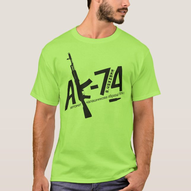 CAMISETA AK-74 (Frente)