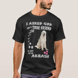 Camiseta Akbash Dog Mãe Pai, Coban Kopegi Puppy, Cute Akba