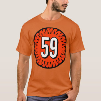 Camiseta Akeem DavisGaither Número 59 Jersey Cincinnati Ben