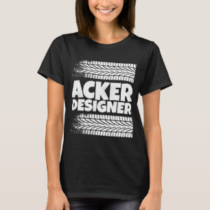 Camiseta Aker Designer Farmers and Farmers Trator Drivi