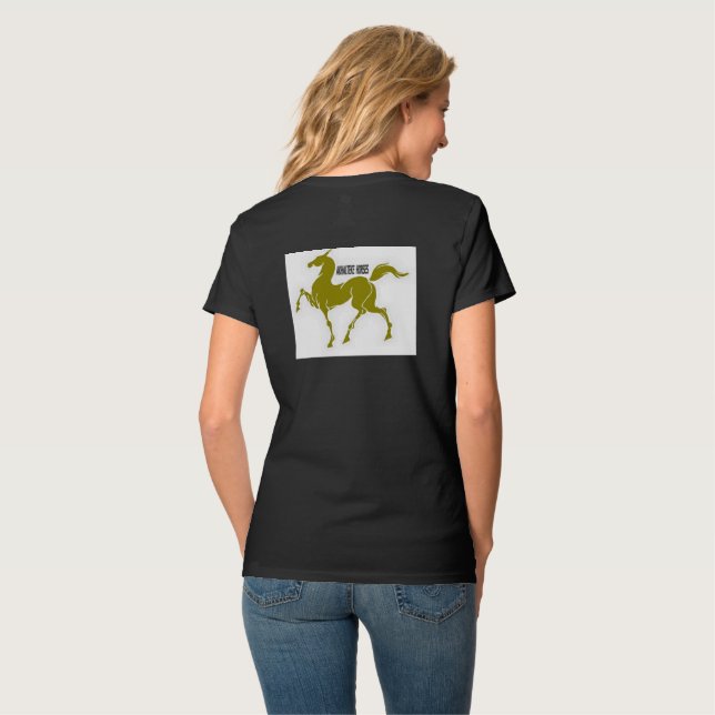 Camiseta akhalteke clos des tekes (Parte Traseira Completa)