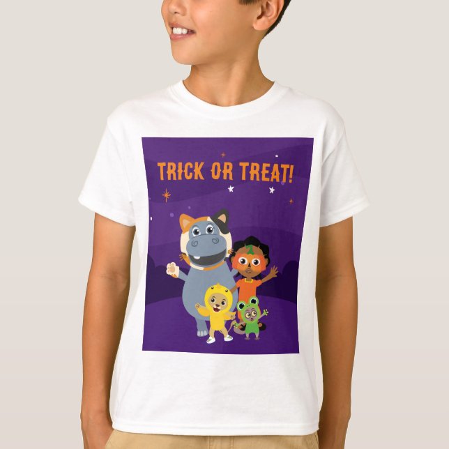 Camiseta Akili e Me Halloween T Shirt (Frente)