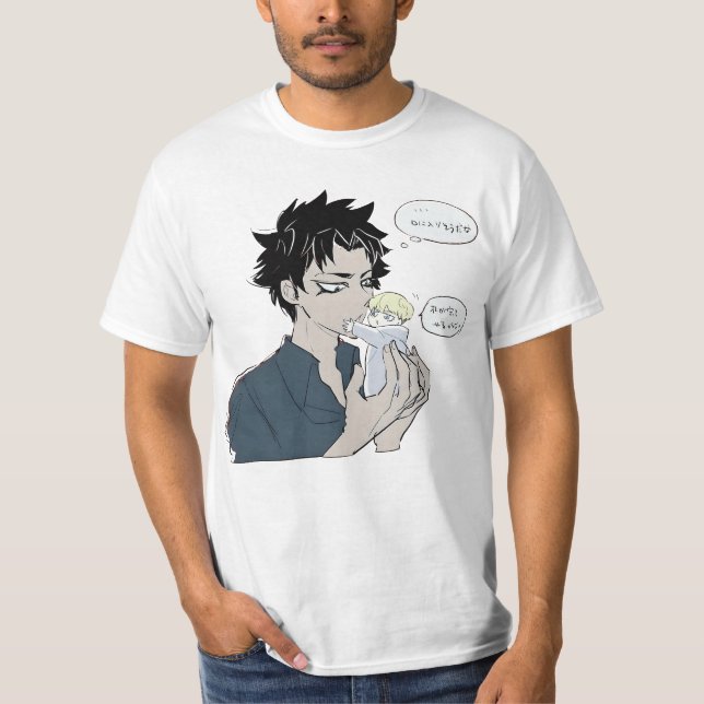 Camiseta Akira Fudo Anime Devilman cita (Frente)