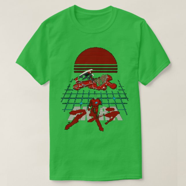 Camiseta Akira Neo cyberpunk (Frente do Design)