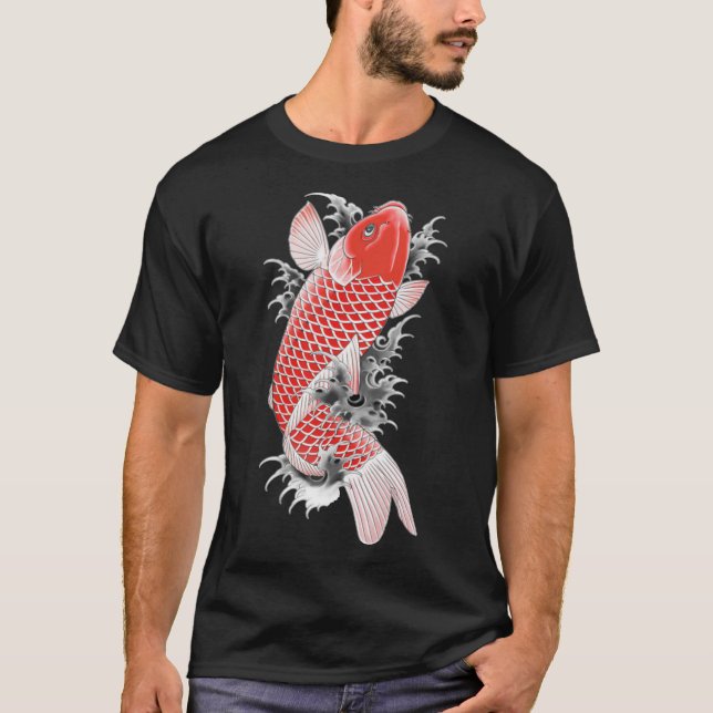 Camiseta Akira Nishikiyama Koi Yakuza Classic T-Shirt (Frente)