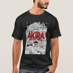 Camiseta akira tetsuo art of wall